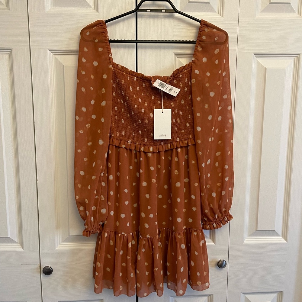 Aritzia Wilfred Tempest Mini Dress